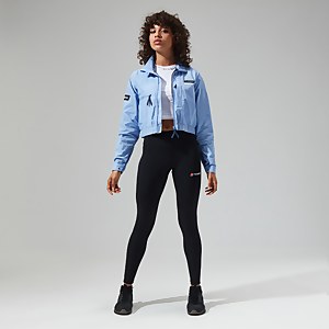 Women's Cropped Co-Ord Jacket - Light Purple