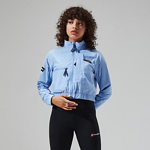 Women's Cropped Co-Ord Jacket - Light Purple