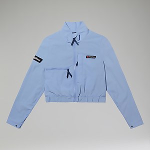 Women's Cropped Co-Ord Jacket - Light Purple