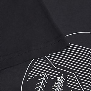 Women's Linear Landscape Super Stretch Tee Black