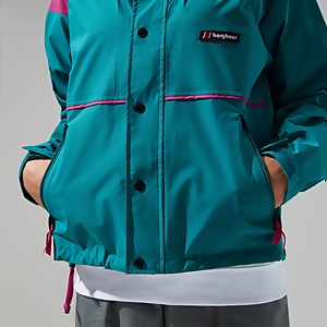 Women's Mayeurvate Waterproof Jacket - Turquouise