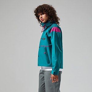 Women's Mayeurvate Waterproof Jacket - Turquouise