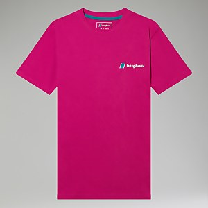 Unisex Aztec Block T Shirt - Pink