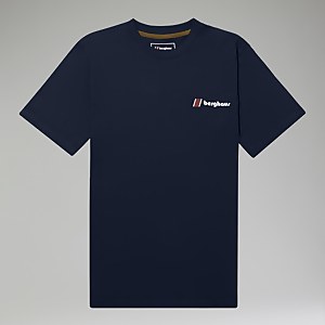 Unisex Aztec Block T Shirt - Dark Blue