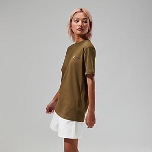 Unisex Kanchenjunga Static T Shirt - Dark Green