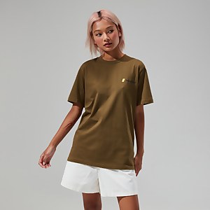 Unisex Kanchenjunga Static T Shirt - Dark Green