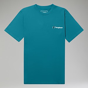 Unisex Skyline Lhotse T Shirt Dark Turquoise - XS