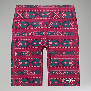 Womens Red Point Short - Dark Turquoise/Pink