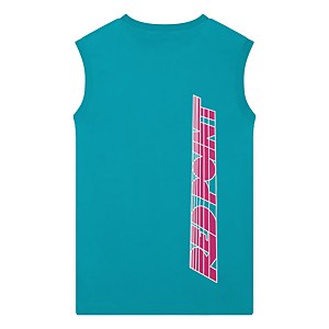 Unisex Red Point Tank Tee - Dark Turquoise