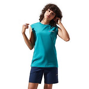 Unisex Red Point Tank Tee - Dark Turquoise