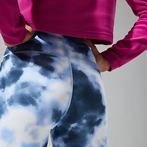 Unisex Red Point Legging - Light Purple/White