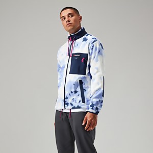 Unisex Ascent 91 Fleece - Light Purple / White