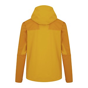 Men's Kember Vented Waterproof Jacket - Yellow / Brown