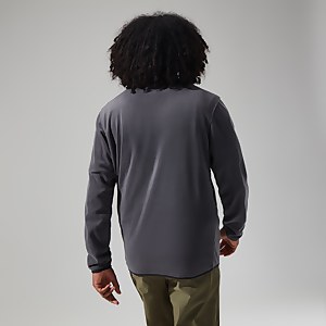 Men's Aslam Micro Half Zip Fleece - Grey/Black
