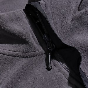 Men's Aslam Micro Half Zip Fleece - Grey/Black