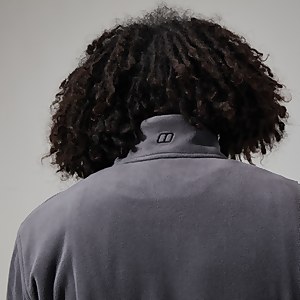 Men's Aslam Micro Half Zip Fleece - Grey/Black