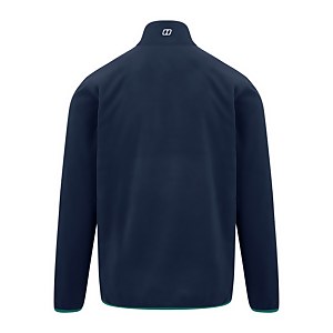 Men's Aslam Micro Half Zip Fleece - Dark Blue / White