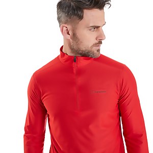 Men's 24/7 Zip Baselayer - Red