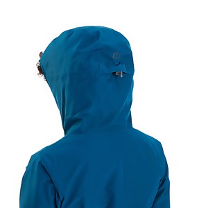 Women's Omeara Long Waterproof Jacket - Blue
