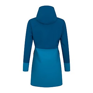 Women's Omeara Long Waterproof Jacket - Blue