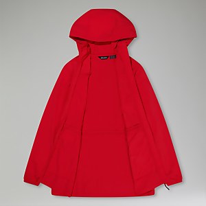 Women's Milham Windproof Jacket - Red