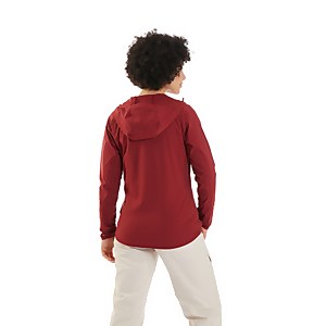 Women's Arrina Hooded Fleece - Red