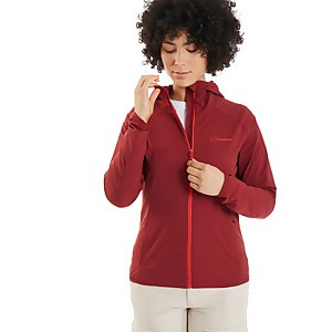 Women's Arrina Hooded Fleece - Red