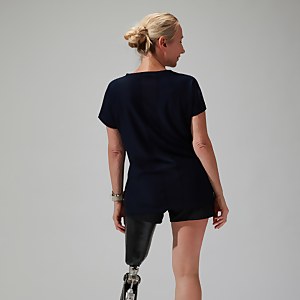 Women's Nesna Short Sleeve Baselayer - Navy