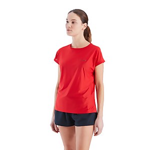 Women's Nesna Short Sleeve Crew Red - 18