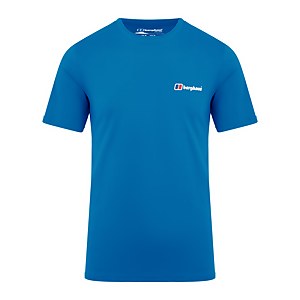 Men's Organic F&B Logo T Shirt Blue - XS
