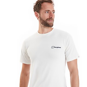 Men's Organic Colour Logo T-Shirt Grey