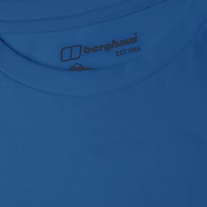 Men's Organic Colour Logo T-Shirt Blue