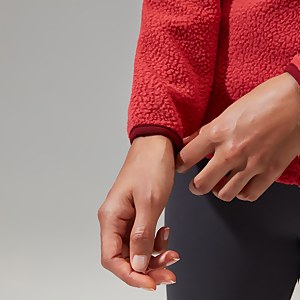 Women's Angram Fleece Jacket - Red