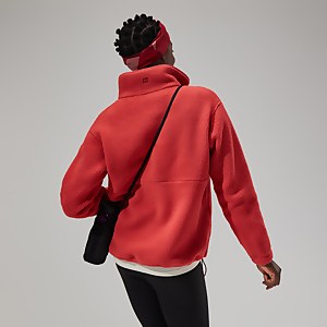 Women's Hawksker Half Zip - Red