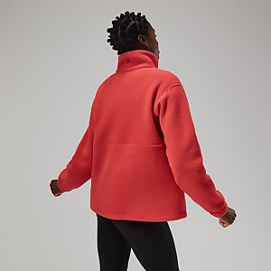 Women's Hawksker Half Zip - Red