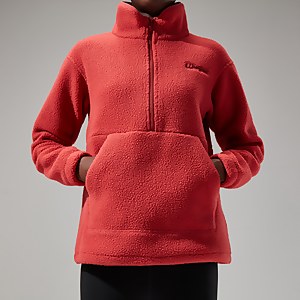 Women's Hawksker Half Zip - Red