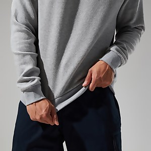 Men's Logo Crew Dark Grey