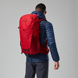 Unisex Remote Hike 35 Rucsac - Red/Dark Red