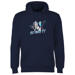 Rick and Morty Get Schwifty Hoodie Navy Clothing Zavvi Ireland
