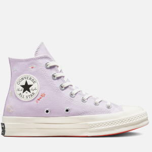 Converse Women s Chuck 70 Things To Grow Hi Top Trainers Pale Amethyst Multi Egret Coggles