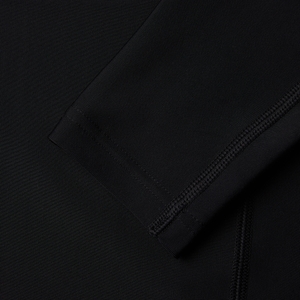 Essential Langärmliges Rash-Top Schwarz/Weiß für Herren