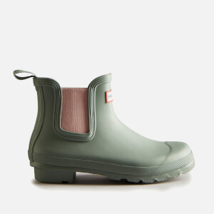 Hunter Women s Original Chelsea Boots Sweet Gale Green Azalea Pink TheHut
