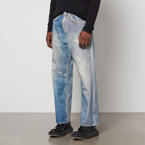 Our Legacy Third Cut Distressed Denim Wide-Leg Jeans - W36/L32 | Coggles
