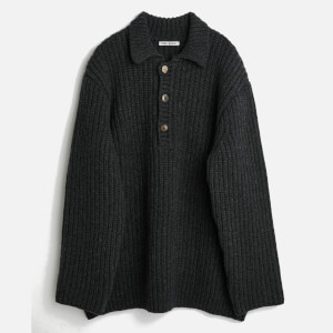 Our Legacy Big Piquet Wool Jumper - 46/S | Coggles