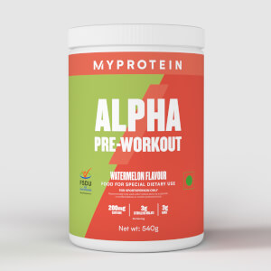 Myprotein Alpha Pre Workout Blend, Watermelon, 30 Servings (IND)