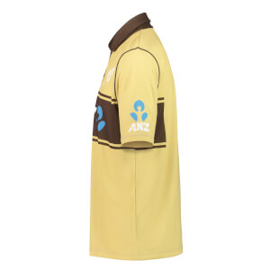 Kids Blackcaps Replica Retro T20 Play Top in Beige