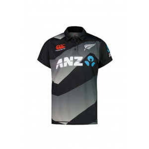 Men's Blackcaps Replica T20 Shirt in Silver-S
