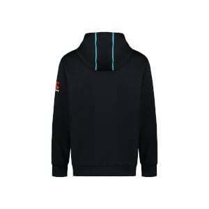 Kids Blackcaps Replica Over Head Hoodie in Black