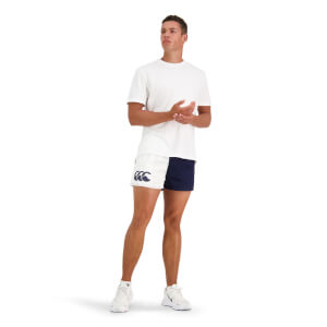 CANTERBURY Men's COTTON TWILL HARLEQUIN SHORT WITH POCKETS - NAVY