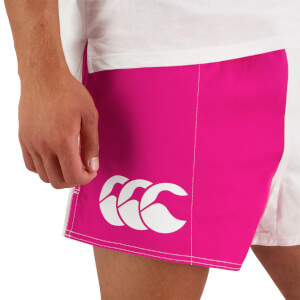 CANTERBURY Men's COTTON TWILL HARLEQUIN SHORT WITH POCKETS - FUSCHIA